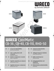 Dometic GROUP WAECO CoolMatic RHD-50 Gebruiksaanwijzing