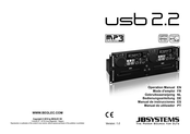 JB Systems usb 2.2 Gebruiksaanwijzing