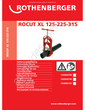 Rothenberger 1500000790 Gebruiksaanwijzing