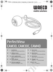 Waeco PerfectView CAM30C Montage- En Bedieningshandleiding