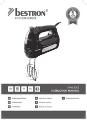 Bestron KITCHEN HEROES AHM300Z Handleiding