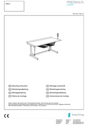 Pressalit Care R8643 Montagevoorschrift