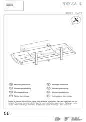 Pressalit R8435313 Montagevoorschrift