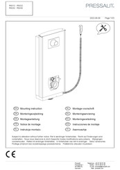 Pressalit R8212 Montagevoorschrift