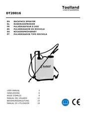 Toolland DT20016 Handleiding