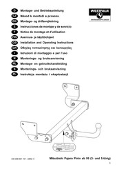 Westfalia 340 056 Montage- En Gebruikshandleiding