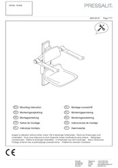 Pressalit R7435 Montagevoorschrift