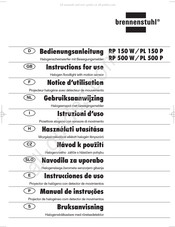 brennenstuhl PL 150 P Gebruiksaanwijzing