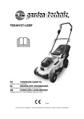 Elem Garden Technic TDE40V37-LI2BF Instructies