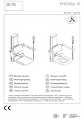 Pressalit R7834 Montagevoorschrift