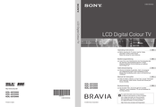 Sony BRAVIA KDL-40V2000 Gebruiksaanwijzing