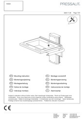 Pressalit R4650 Montagevoorschrift