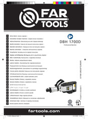 Far Tools DBH 1700D Instructies