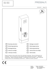 Pressalit R9114 Montagevoorschrift