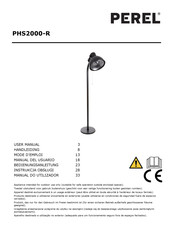 Perel PHS2000-R Handleiding