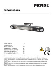 Perel PHCW1500-LED Handleiding