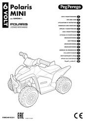 Peg-Perego IGMD0011 Gebruik En Onderhoud