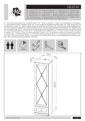 ML MEBLE LILLE 03 Montage-Instructies