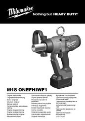 Milwaukee M18 ONEFHIWF1 Oorspronkelijke Gebruiksaanwijzing