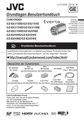 JVC Everio GZ-E205WE Handleiding