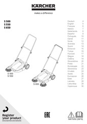 Kärcher S 550 Handleiding