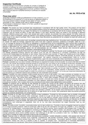 Palmako FR70-4738 Installatiegids