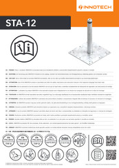 Innotech STA-12 Gebruikershandleiding En Montagehandleiding