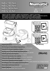 Numatic NBV190 NX Vertaling Van De Oorspronkelijke Gebruiksaanwijzing