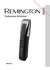 Remington Endurance Groomer MB4200 Handleiding