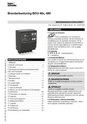 Kromschroeder BC 465 Bedieningsvoorschrift