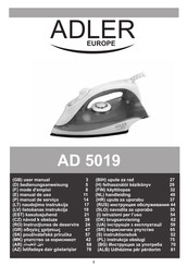 Adler europe AD 5019 Handleiding