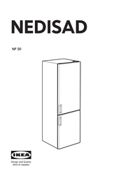 IKEA NEDISAD NF 20 Handleiding