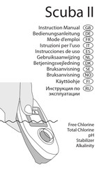 Lovibond Scuba II Gebruiksaanwijzing
