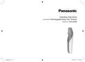 Panasonic ER-GK60 Gebruiksaanwijzing