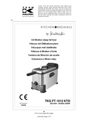 Team kalorik KITCHEN ORIGINALS TKG FT 1012 KTO Handleiding