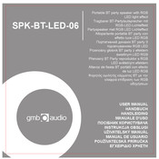 GMB Audio SPK-BT-LED-06 Handleiding