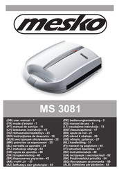 Mesko MS 3081 Handleiding