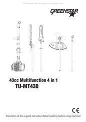 GREENSTAR TU-MT430 Handleiding