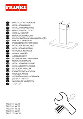 Franke TALE 915 W XS Installatie-Instructies