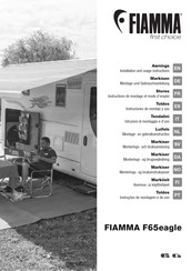 Fiamma F65eagle Ducato Gebruiksinstructies