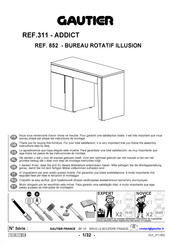 Gautier 311 ADDICT Handleiding