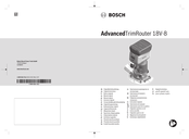 Bosch AdvancedTrimRouter 18V-8 Oorspronkelijke Gebruiksaanwijzing