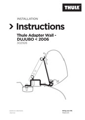 Thule 302928 Instructies