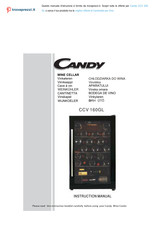 Candy CCV 160GL Instructiehandleiding