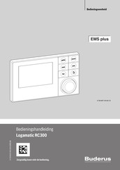 Buderus Logamatic EMS plus RC300 Bedieningshandleiding