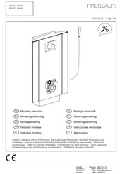 Pressalit R8322 Montagevoorschrift