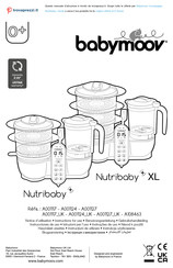 babymoov Nutribaby+ XL Gebruikshandleiding