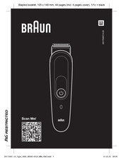 Braun 5803 Gebruiksaanwijzing