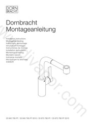 Dornbracht 33 840 790-FF 0010 Montagehandleiding