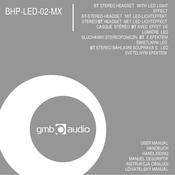 GMB Audio BHP-LED-02-MX Handleiding